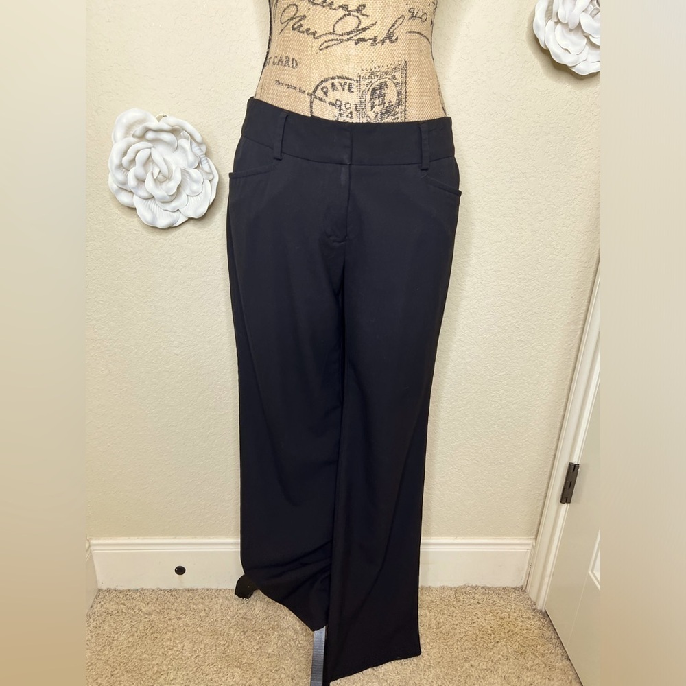 MICHAEL Michael Kors Black Gramercy Fit Trouser Pants Size 6